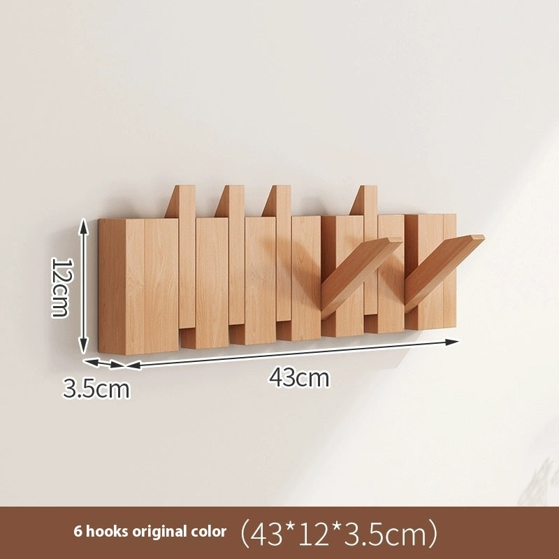 Solid Wood Piano Keys Hook Punch-free