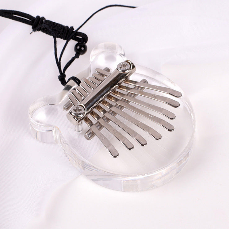 Simple Mini Transparent Acrylic Thumb Piano