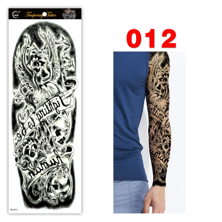 Environmentally Friendly Non-Toxic Waterproof And Long Lasting Full Arm Tattoo Stickers