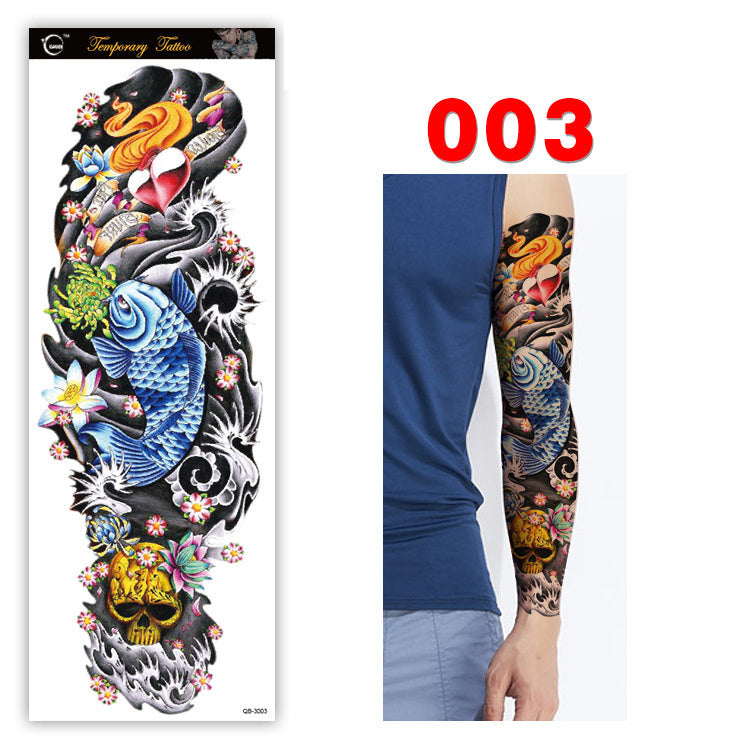 Environmentally Friendly Non-Toxic Waterproof And Long Lasting Full Arm Tattoo Stickers