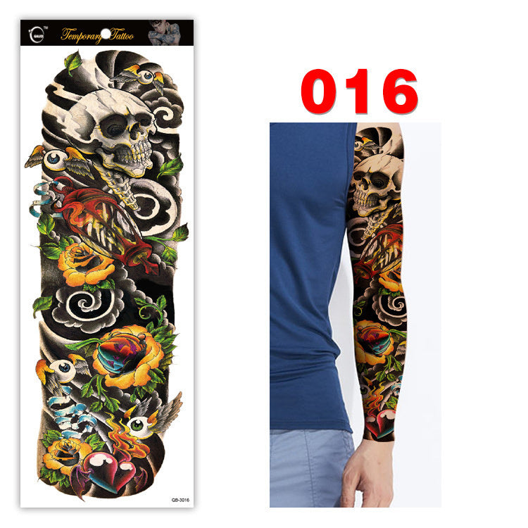 Environmentally Friendly Non-Toxic Waterproof And Long Lasting Full Arm Tattoo Stickers