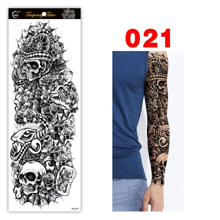 Environmentally Friendly Non-Toxic Waterproof And Long Lasting Full Arm Tattoo Stickers