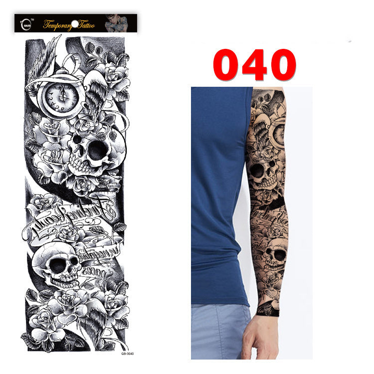 Environmentally Friendly Non-Toxic Waterproof And Long Lasting Full Arm Tattoo Stickers