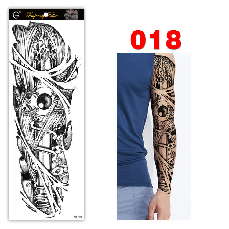 Environmentally Friendly Non-Toxic Waterproof And Long Lasting Full Arm Tattoo Stickers