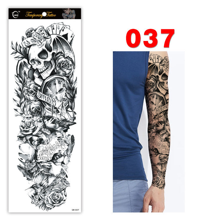 Environmentally Friendly Non-Toxic Waterproof And Long Lasting Full Arm Tattoo Stickers