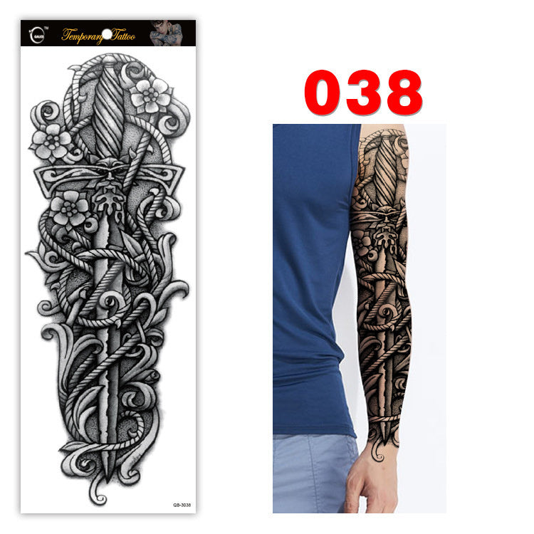 Environmentally Friendly Non-Toxic Waterproof And Long Lasting Full Arm Tattoo Stickers