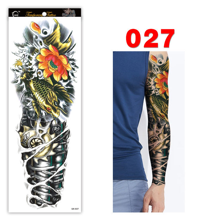 Environmentally Friendly Non-Toxic Waterproof And Long Lasting Full Arm Tattoo Stickers