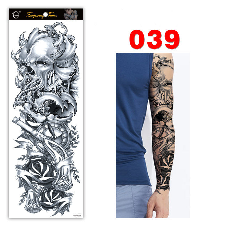 Environmentally Friendly Non-Toxic Waterproof And Long Lasting Full Arm Tattoo Stickers