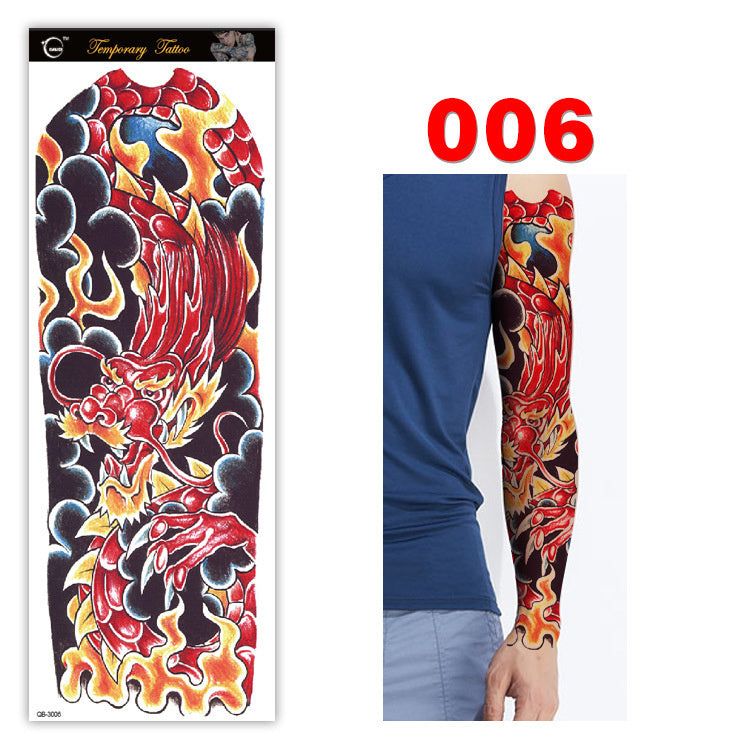 Environmentally Friendly Non-Toxic Waterproof And Long Lasting Full Arm Tattoo Stickers