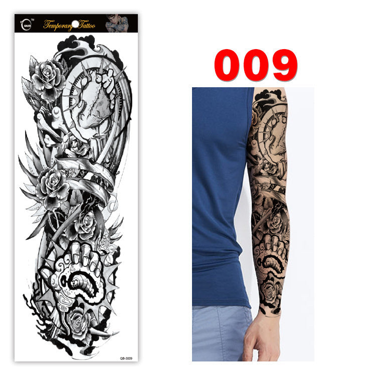 Environmentally Friendly Non-Toxic Waterproof And Long Lasting Full Arm Tattoo Stickers