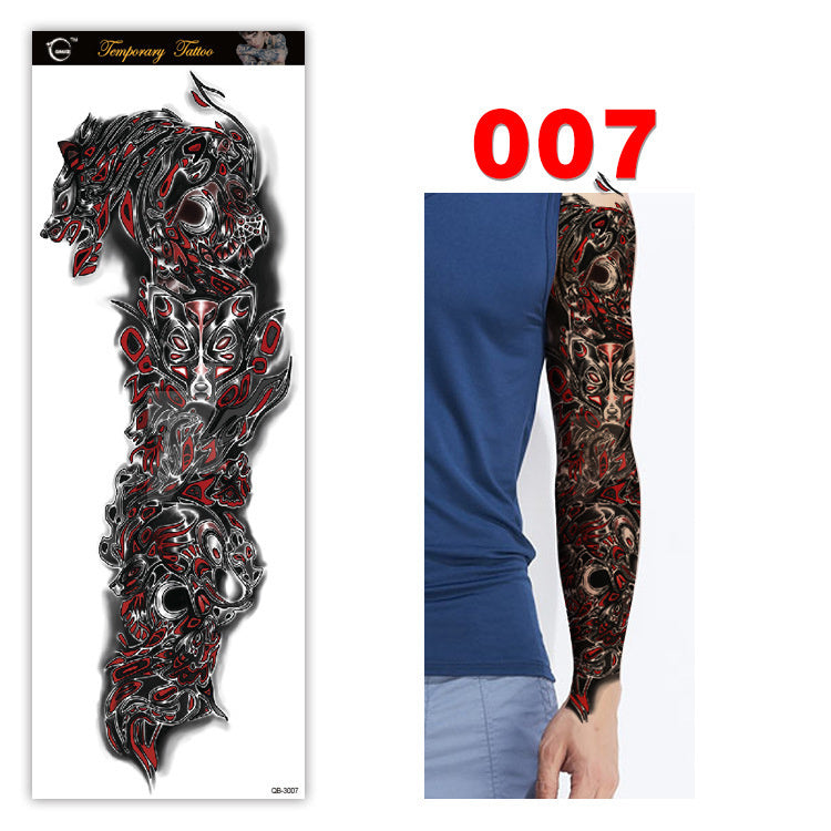 Environmentally Friendly Non-Toxic Waterproof And Long Lasting Full Arm Tattoo Stickers