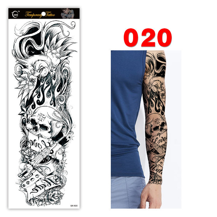 Environmentally Friendly Non-Toxic Waterproof And Long Lasting Full Arm Tattoo Stickers