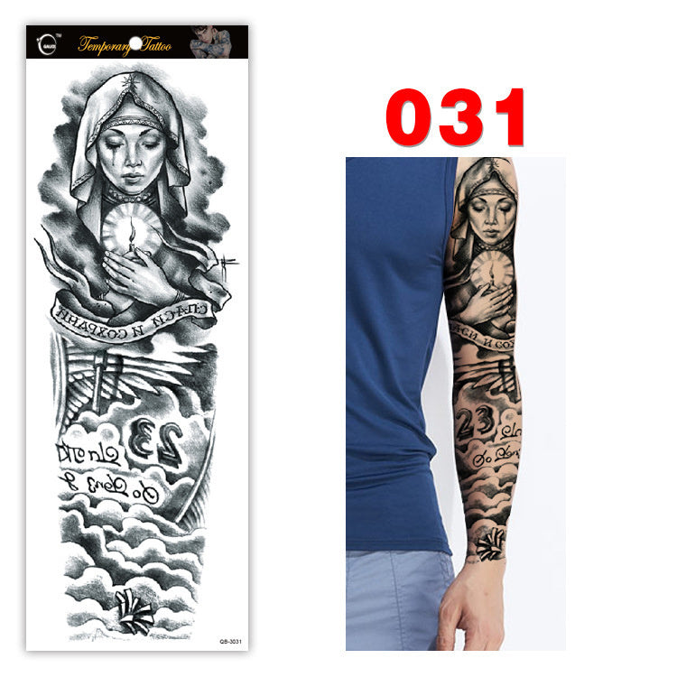 Environmentally Friendly Non-Toxic Waterproof And Long Lasting Full Arm Tattoo Stickers