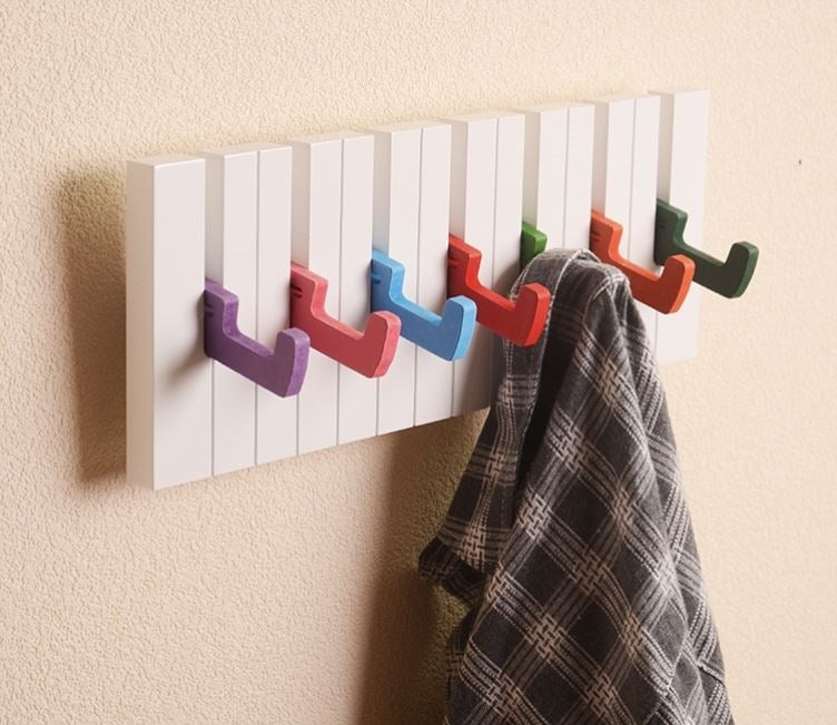 Creative Piano Keyboard Wall Hanger Hook