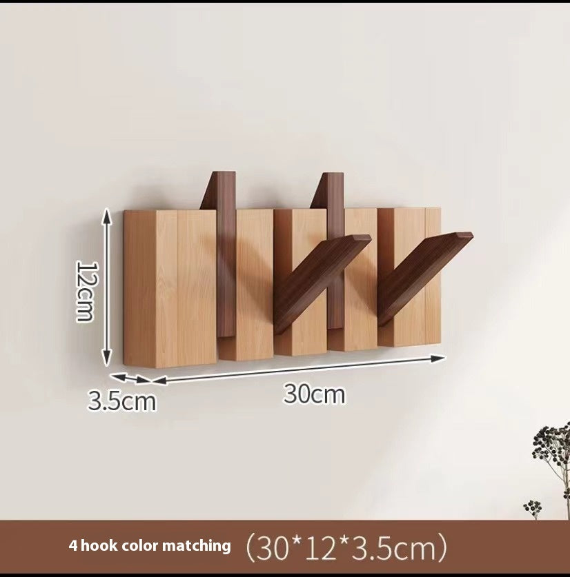 Solid Wood Piano Keys Hook Punch-free