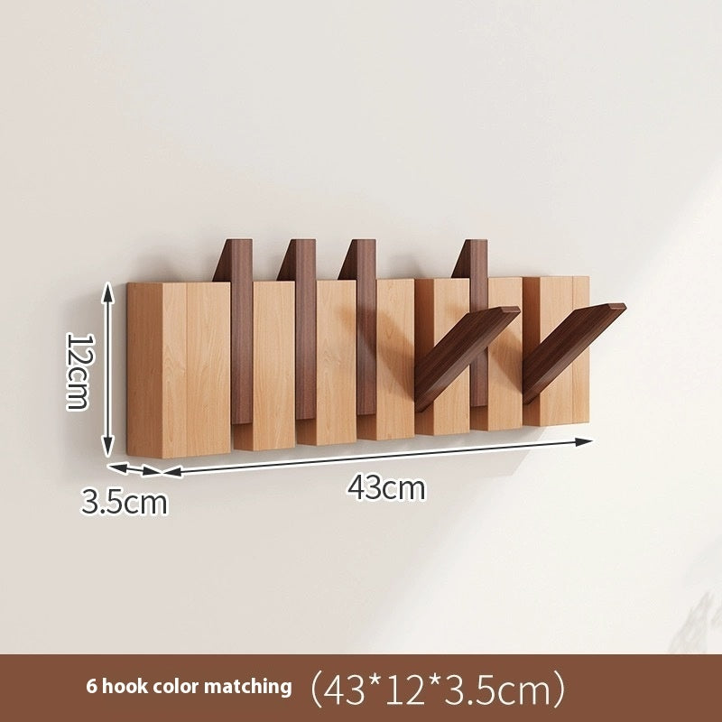 Solid Wood Piano Keys Hook Punch-free