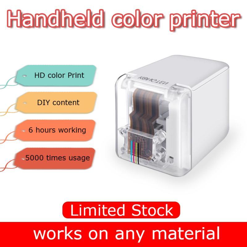 Color Portable Printer Any Material Printing