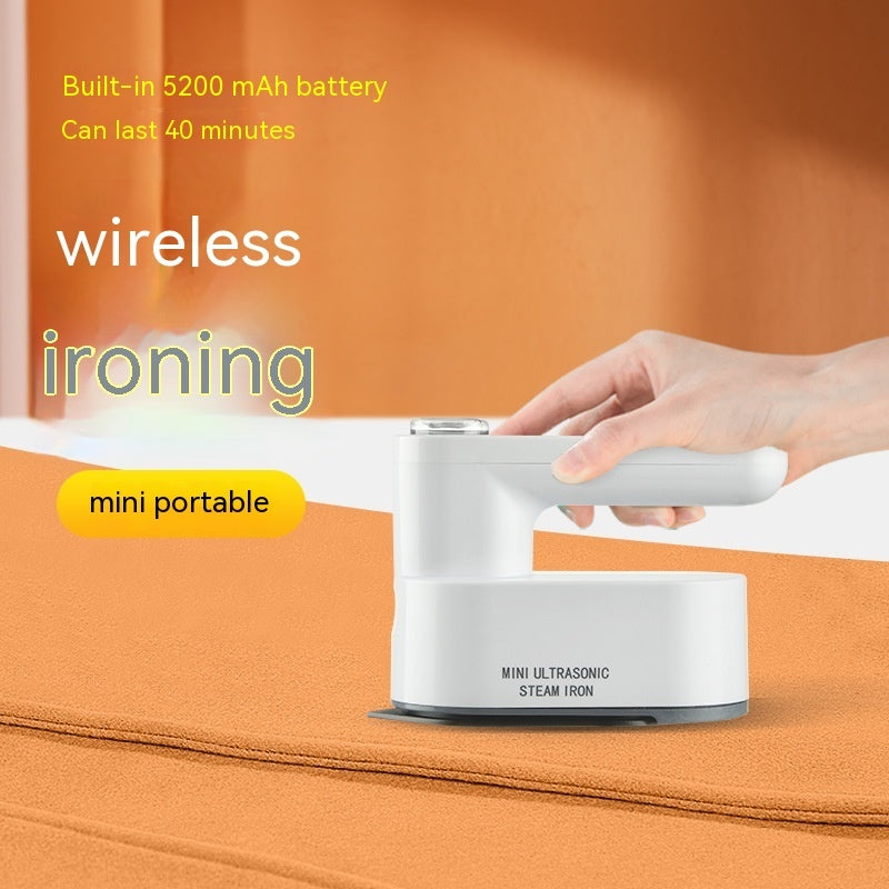 Mini Wireless Charging Electric Iron Portable Home Appliance