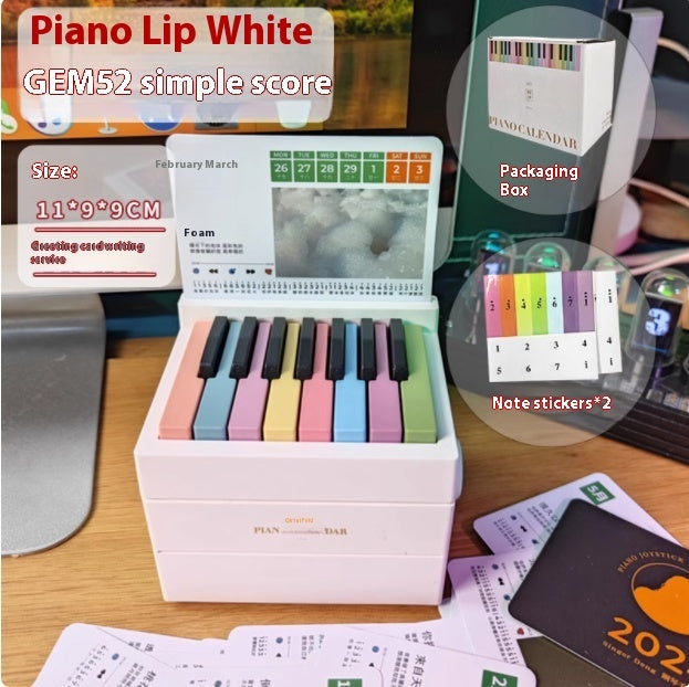 Second-generation Adjustable Volume Hand Cranked Electronic Piano