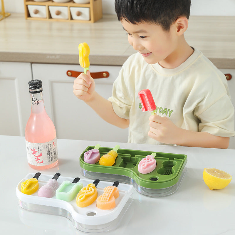 Home Popsicle Making Ice Sucker Piano Ice-cream Mould Ice Cream Homemade