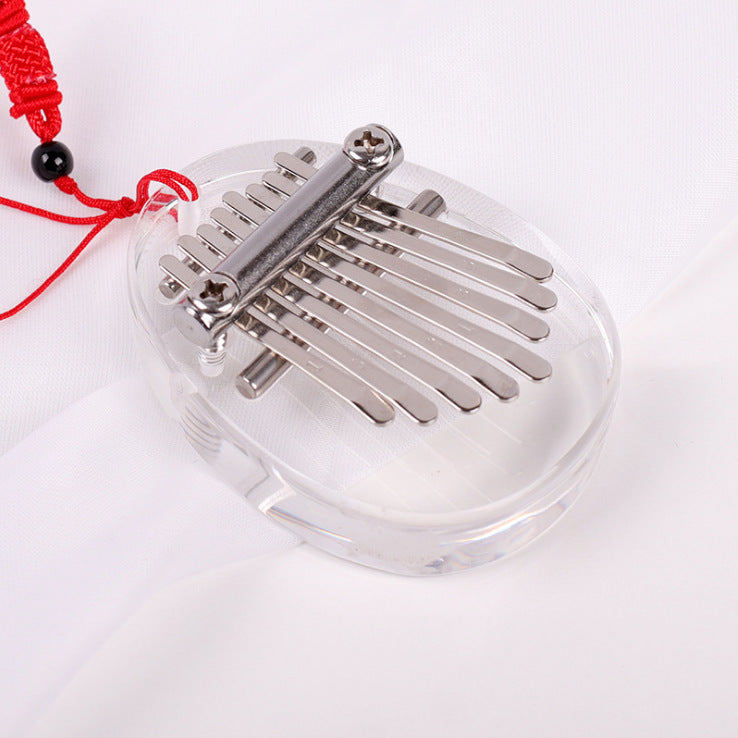 Simple Mini Transparent Acrylic Thumb Piano